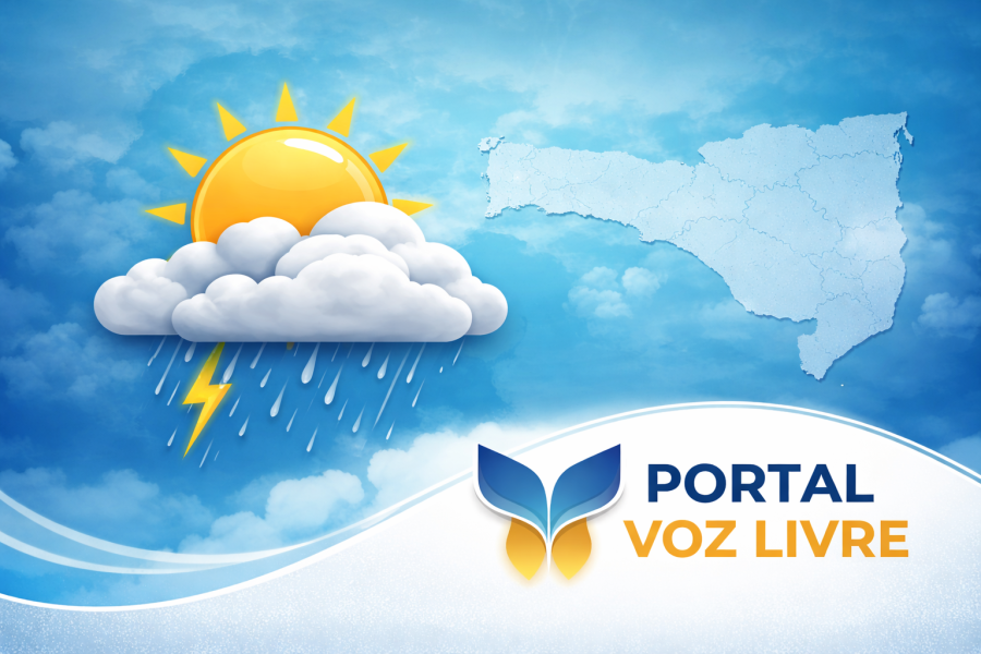 Previsão do Tempo para Santa Catarina (25 de fevereiro de 2026)