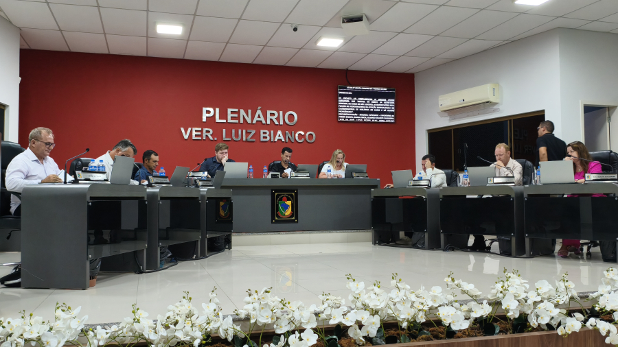 Câmara de São Ludgero aprova pautas de saúde, educação e orçamento em sessão de 23 de março de 2026
