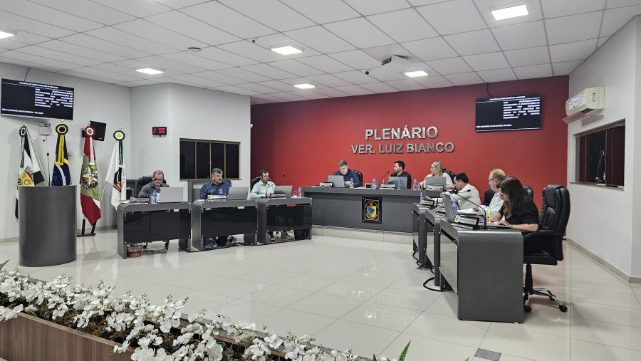 Câmara de São Ludgero aprova projetos administrativos, sociais e estruturais