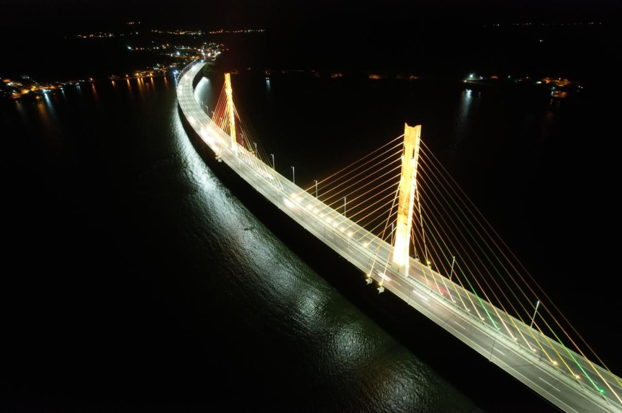Ponte Anita Garibaldi está totalmente interditada para obras emergenciais na BR-101 Sul