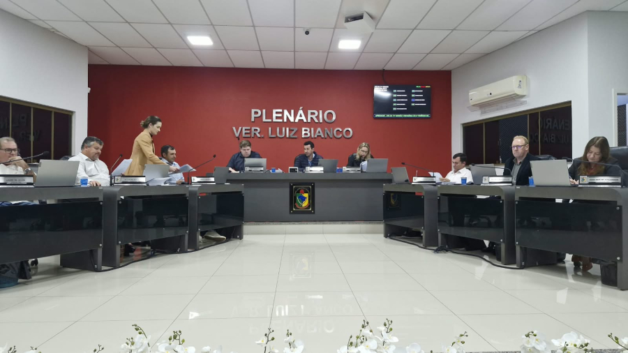 Câmara de São Ludgero aprova projetos sobre saneamento, direitos das mulheres, idosos e orçamento