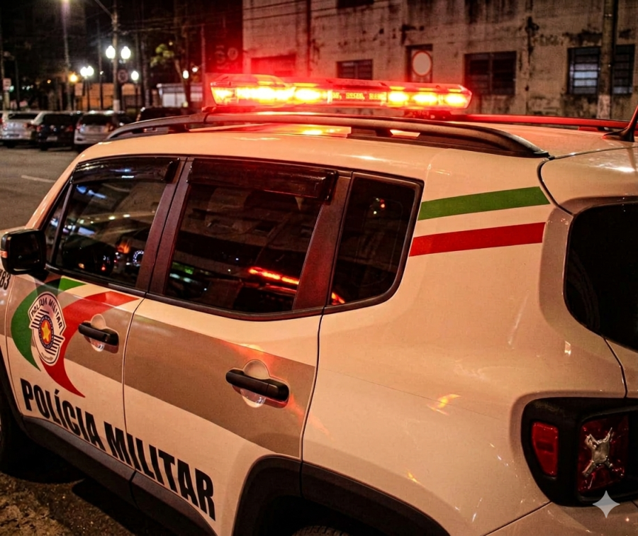 Homem mascarado e armado rende funcionário e assalta comércio em Lauro Müller