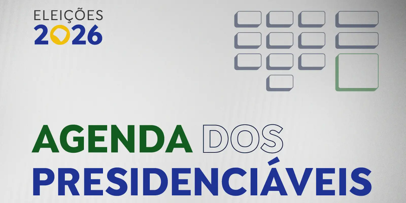 Confira a agenda dos presidenciáveis nesta terça-feira (29) 